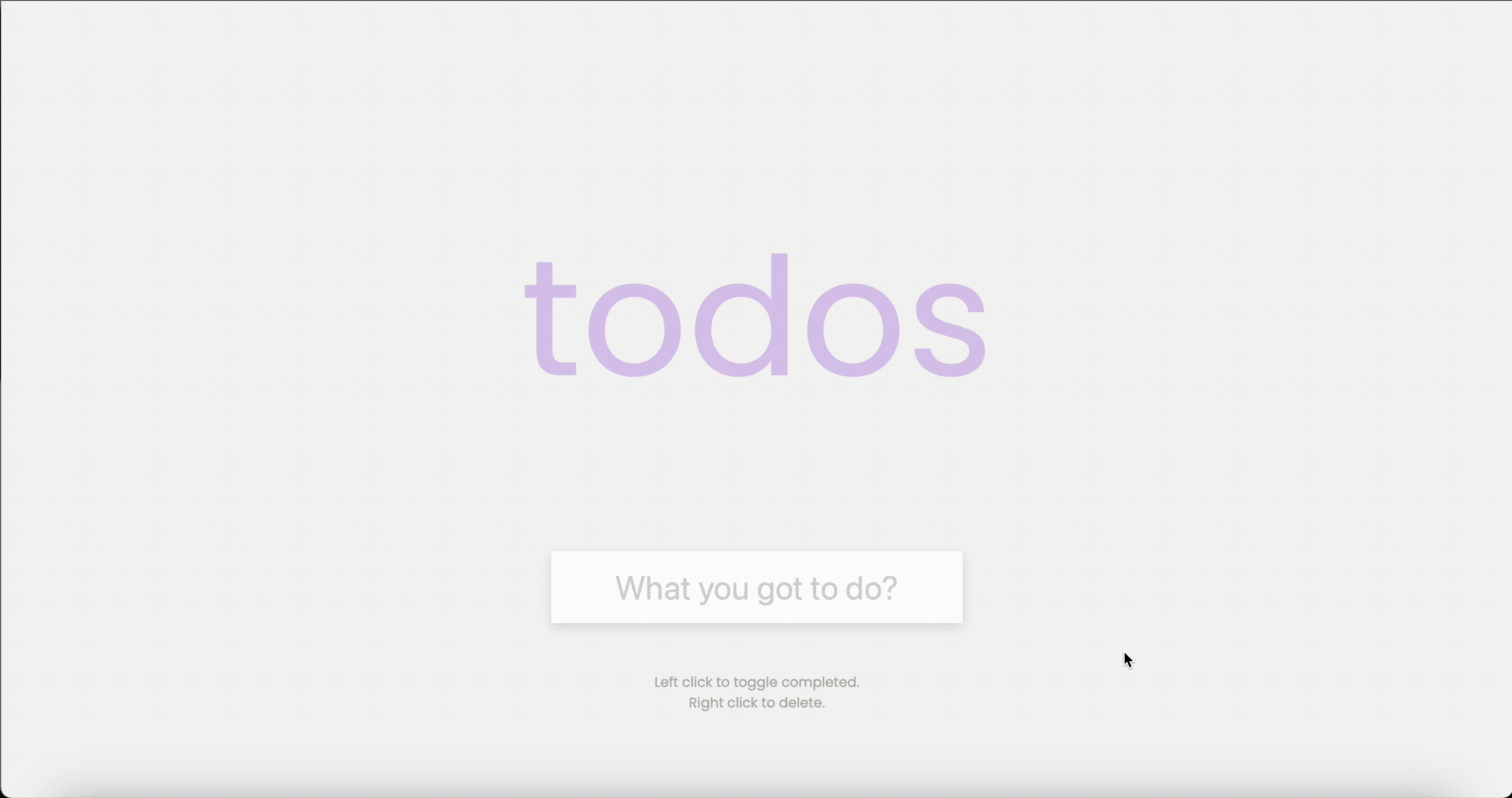 To-Do List