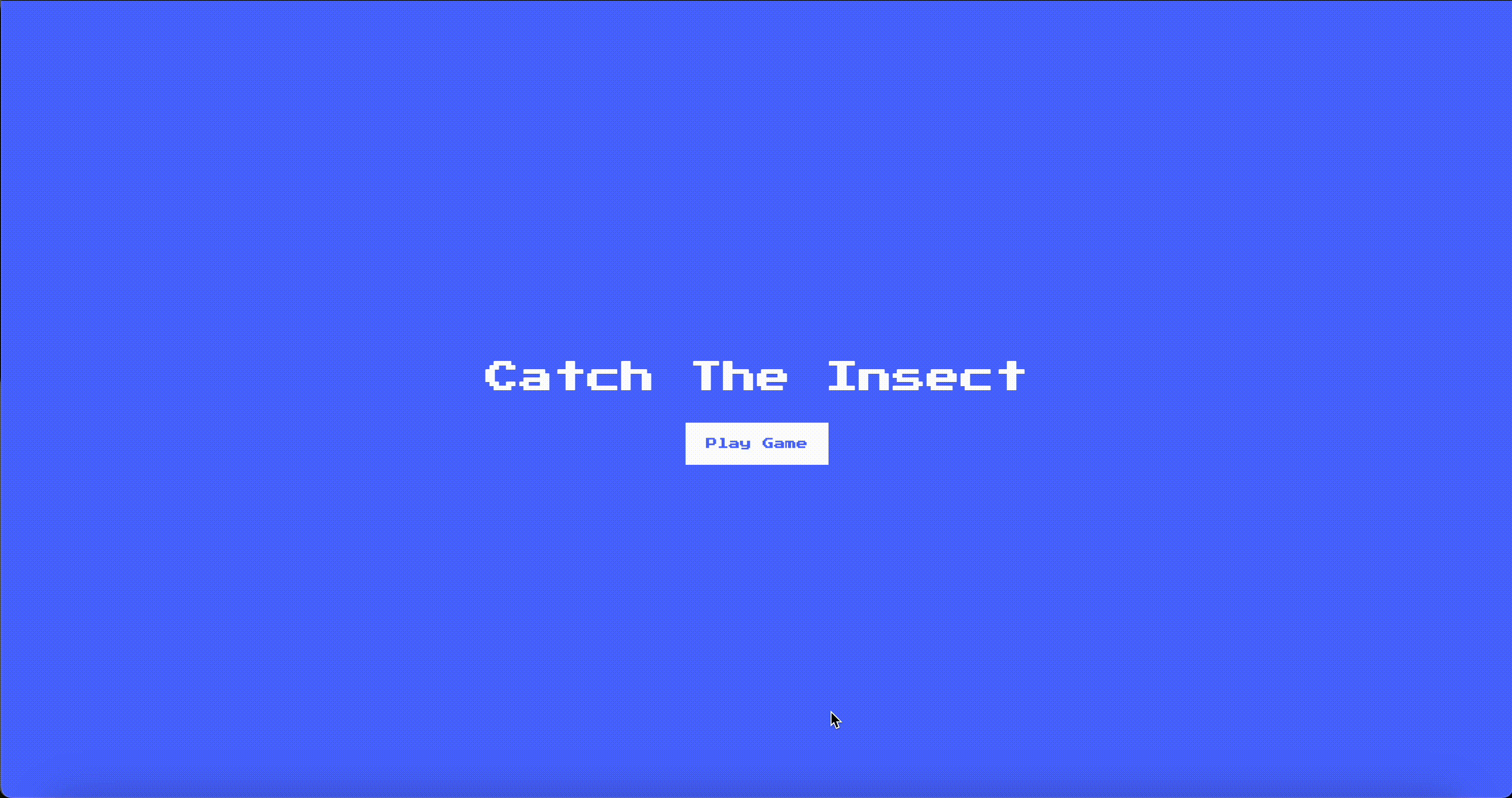 Insect Catch Game
